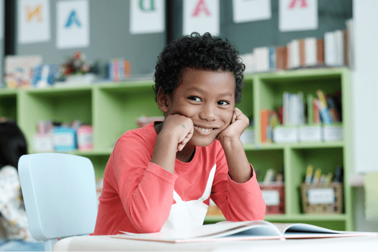 Boy Study - Elementary School Home Tutoring